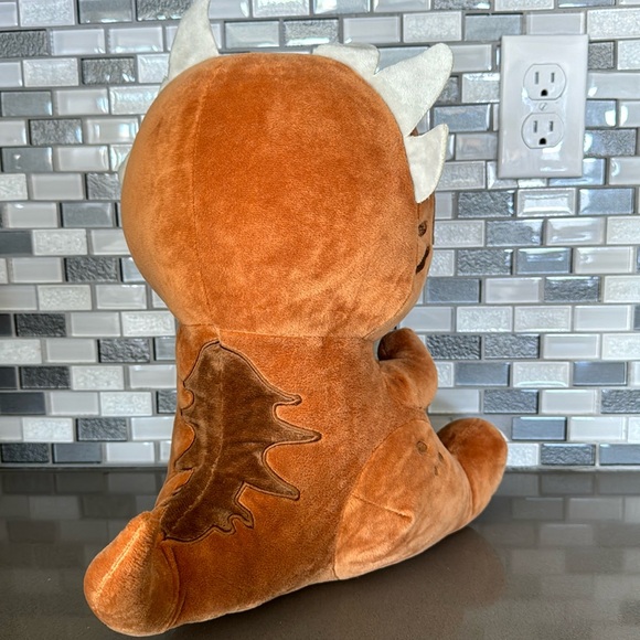 JURASSIC WORLD Stygimoloch "Stiggy" Dinosaur Sitting Plush / BRAND NEW - Picture 9 of 16